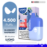 Vape Desechable WAKA soFit FA4500 - 3% / Blueberry Raspberry / 4500* puffs