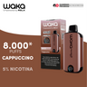 5% / Cappuccino / 8.000* puffs