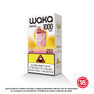 Experience WAKA Colombia Disposable WAKA Diamond 1.000 Fresa CO Flavor Flavour 3% Nicotine Visible E-liquid Level 1,000 Puffs 

