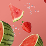 Vape Desechable WAKA soFit FA4500 - 3% / Strawberry Watermelon / 4500* puffs