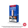 Vapeador WAKA Nova 16000 puffs sabor Fresa Kiwi con pantalla completa, doble malla y 5% nicotina.
