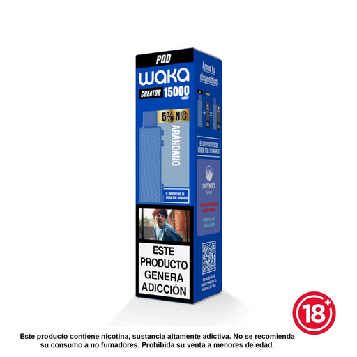 Vape WAKA Creator Pod 15.000 Puffs
