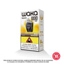 Vapeador desechable WAKA Diamond 1000 puffs sabor Mora Arándano con 3% de nicotina
